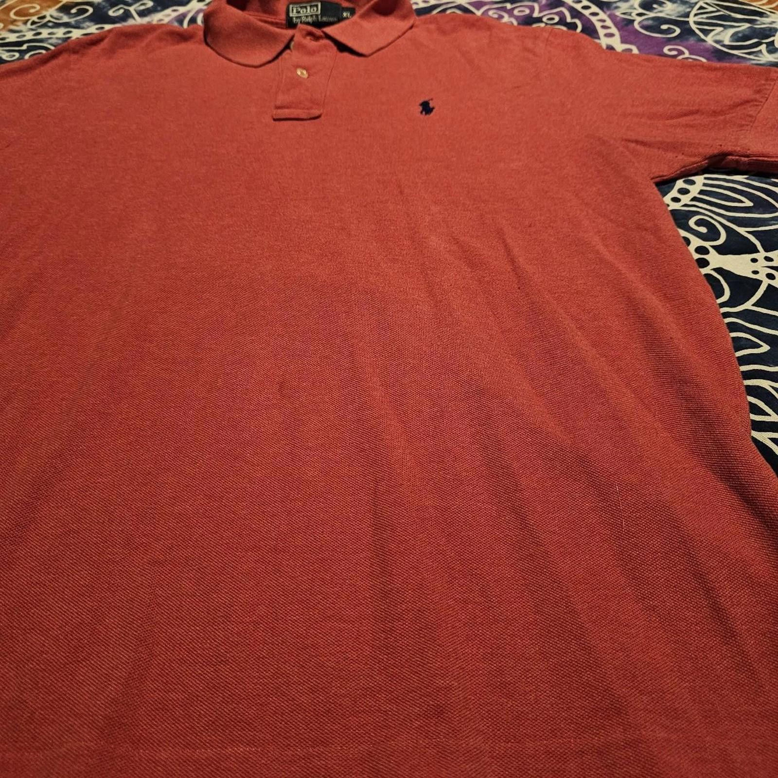 Polo Ralph Lauren Polo Ralph Lauren Men's Red Polo-shirt Size US XL / EU 56 / 4 - 2 Thumbnail