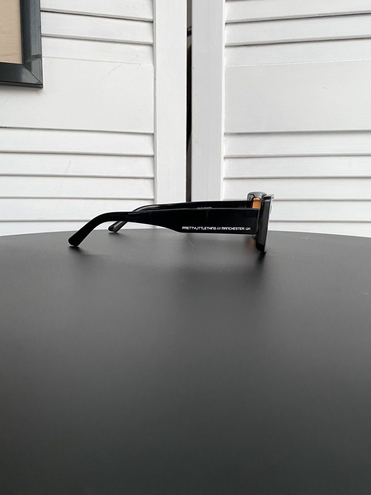 Japanese Brand × Vintage Vintage Y2K Orange Lenses Massive Frame Sunglasses Opium Size ONE SIZE - 6 Thumbnail