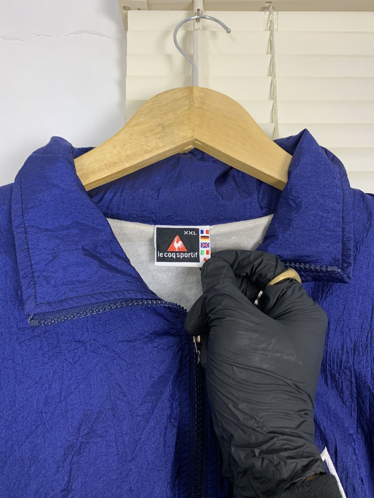 Le Coq Sportif × Vintage Vintage 90s Le Coq Sportif Oversized Track Jacket Size US XXL / EU 58 / 5 - 4 Thumbnail