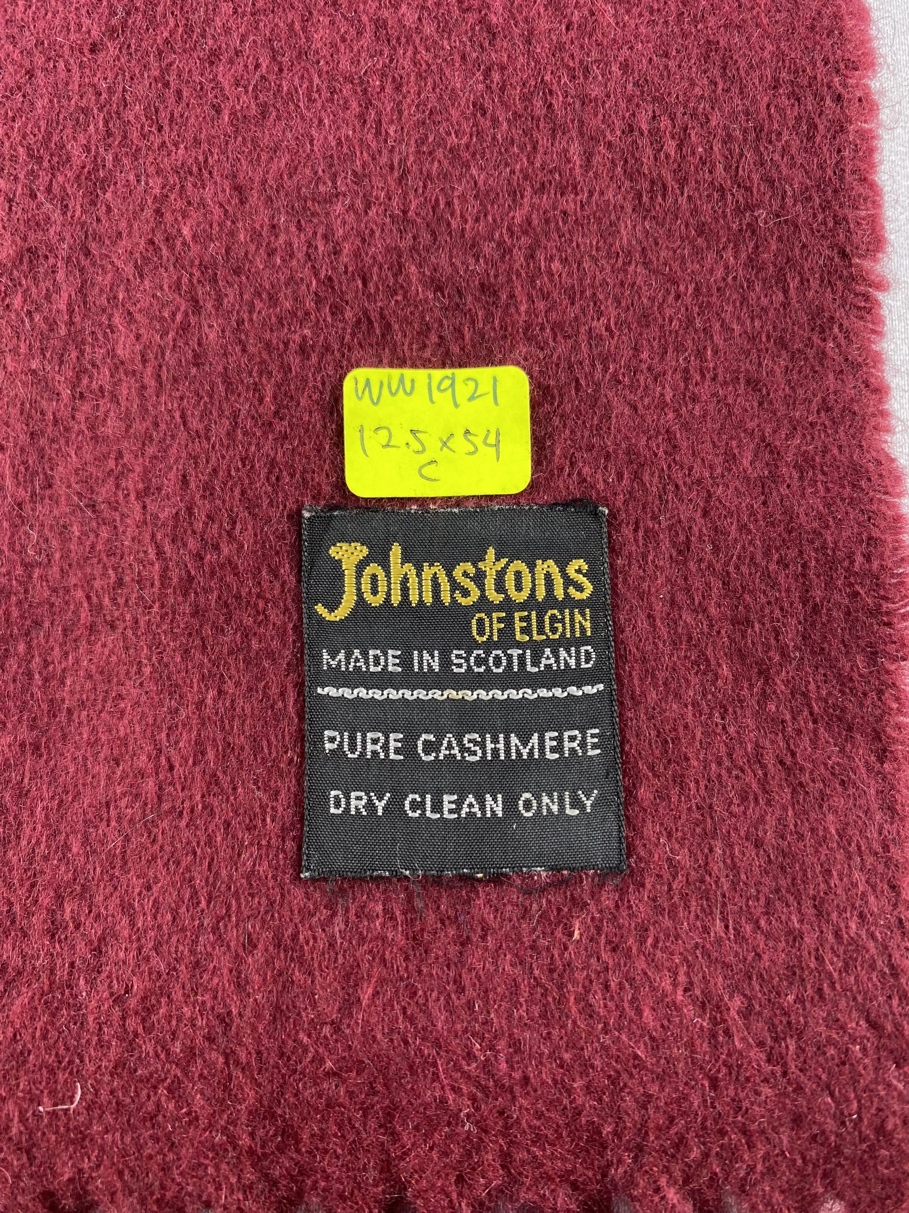 Johnstons Of Elgin Johnstons Of Elgin Scarf / Muffler / Neckwear - WW1921 Size ONE SIZE - 5 Thumbnail