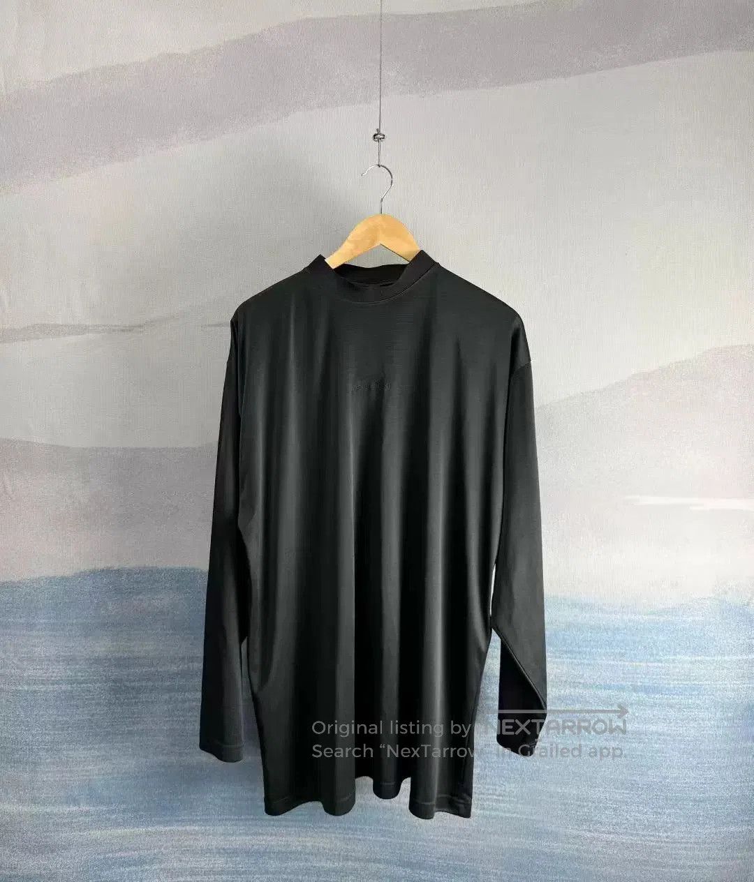 Balenciaga balenciaga black long sleeve hockey jersey. Size US M / EU 48-50 / 2 - 1 Thumbnail