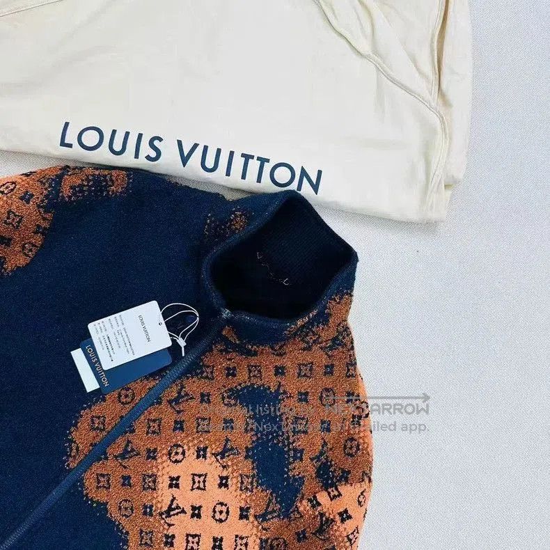 Louis Vuitton Louis Vuitton Teddy Jacket with Pattern. Size US L / EU 52-54 / 3 - 3 Thumbnail