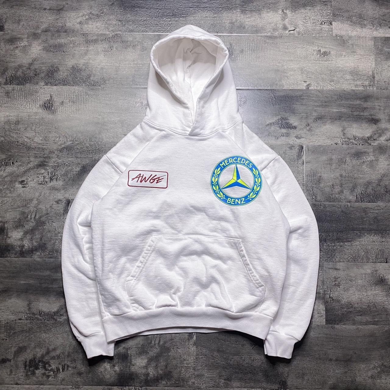 AWGE AWGE x Mercedes While Heavyweight Graphic Hoodie Size US M / EU 48-50 / 2 - 2 Thumbnail