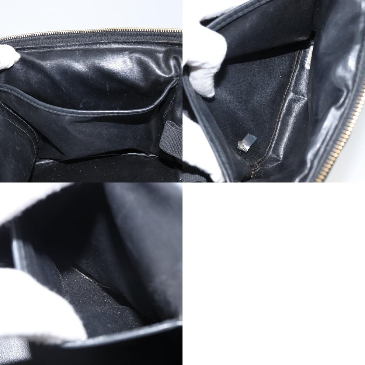 Chanel Chanel Vanity Handbag Patent Leather Black CC Size ONE SIZE - 8 Thumbnail