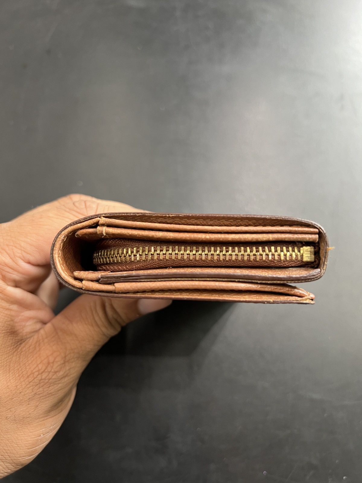 Louis Vuitton × Vintage Louis Vuitton Monogram Long Button Wallet Size ONE SIZE - 10 Thumbnail