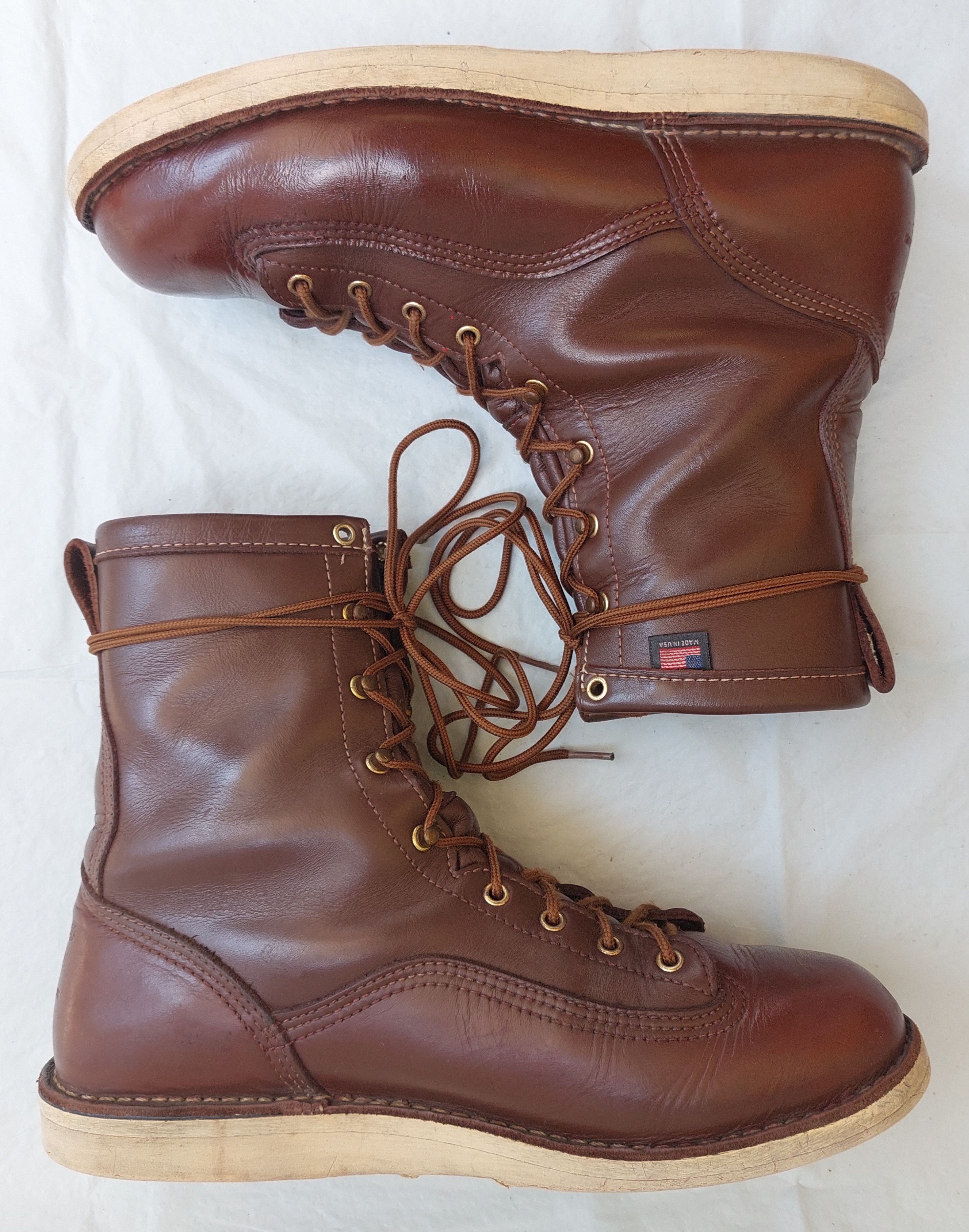 Danner DANNER POWER FOREMAN 8" brown composite toe GORE-TEX boot Size US 12 / EU 45 - 2 Thumbnail