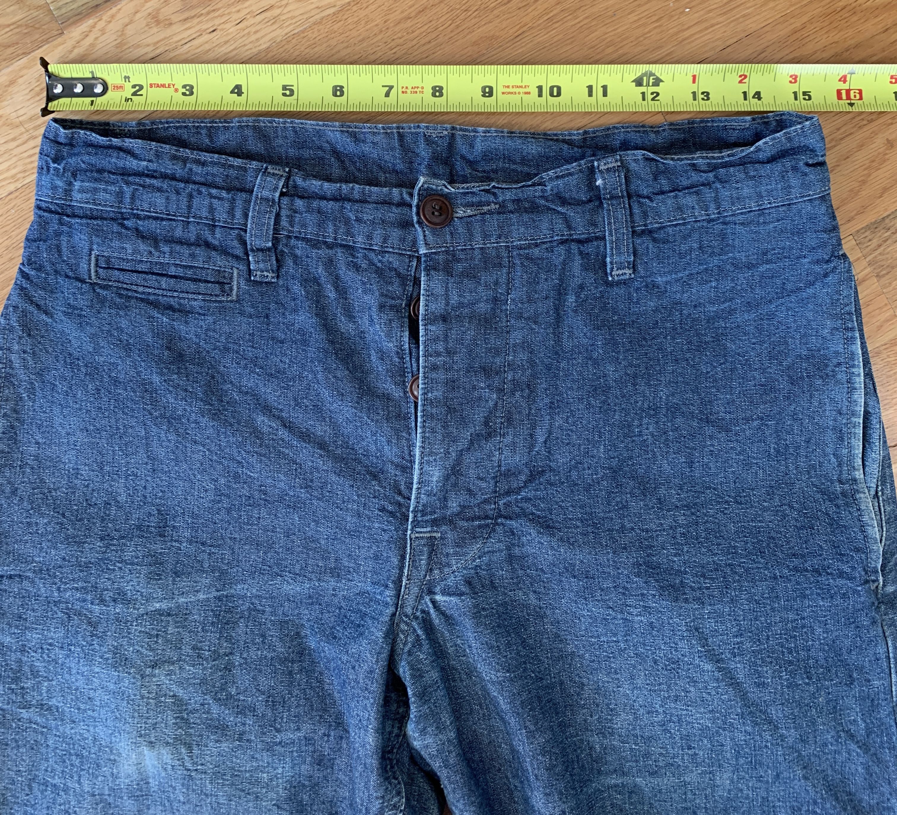 Left Field Nyc Left Field Chambray Pant Size US 30 / EU 46 - 3 Thumbnail