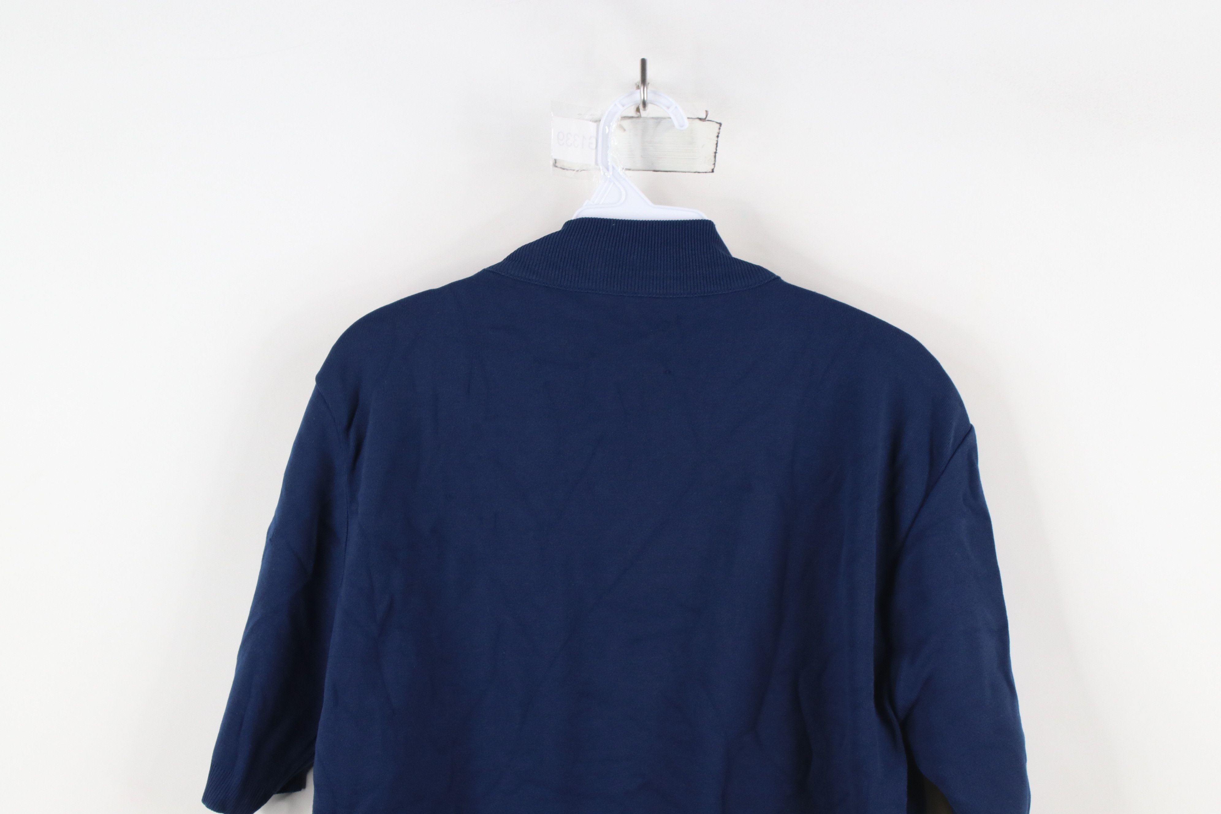 Vintage Vintage 50s 60s Ban Lon Short Sleeve Mock Neck T-Shirt USA Size US M / EU 48-50 / 2 - 12 Thumbnail