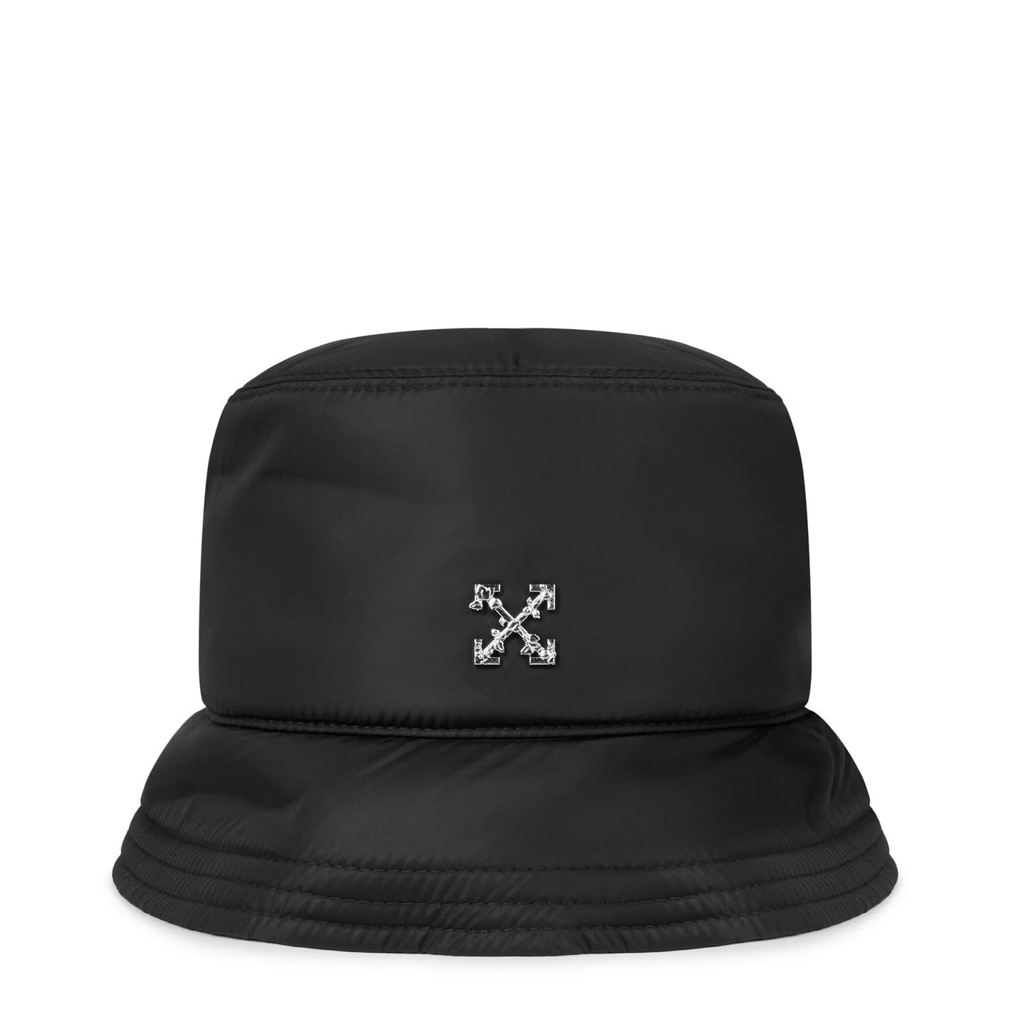Off-White o1g2r1mq0125 Size: OS / Bucket Hat / Cap in Black Size ONE SIZE - 1 Thumbnail