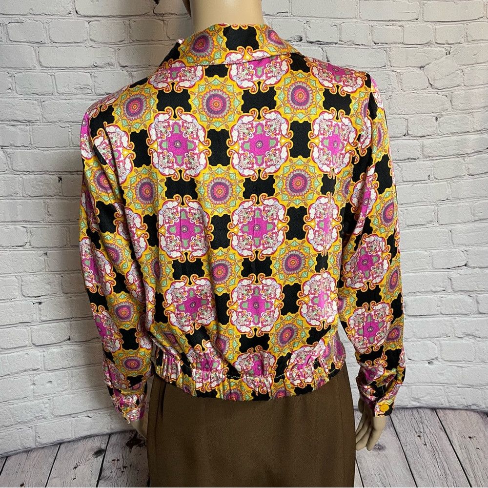 Haute Hippie NWT New Haute Hippie Boho Long Sleeve Blouse Size S Size S / US 4 / IT 40 - 4 Thumbnail