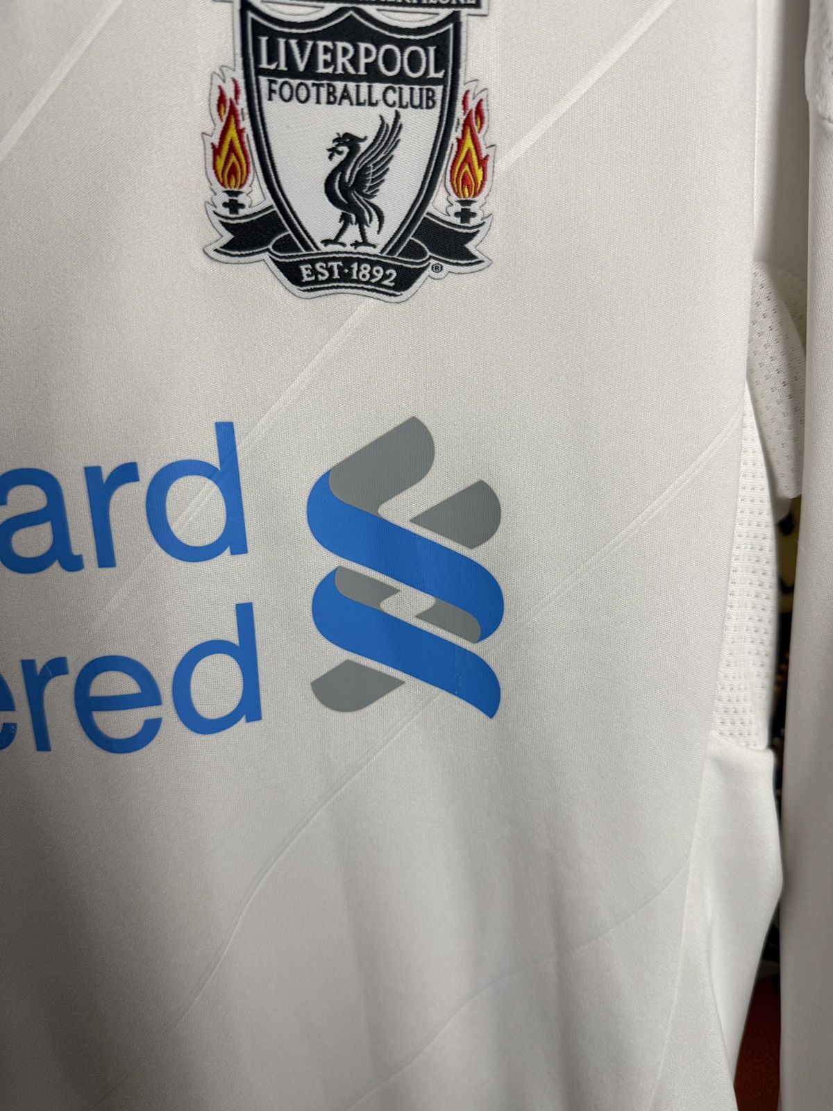 Adidas Liverpool Away Football Jersey Adidas Soccer Retro SUAREZ #7 Size US S / EU 44-46 / 1 - 13 Thumbnail