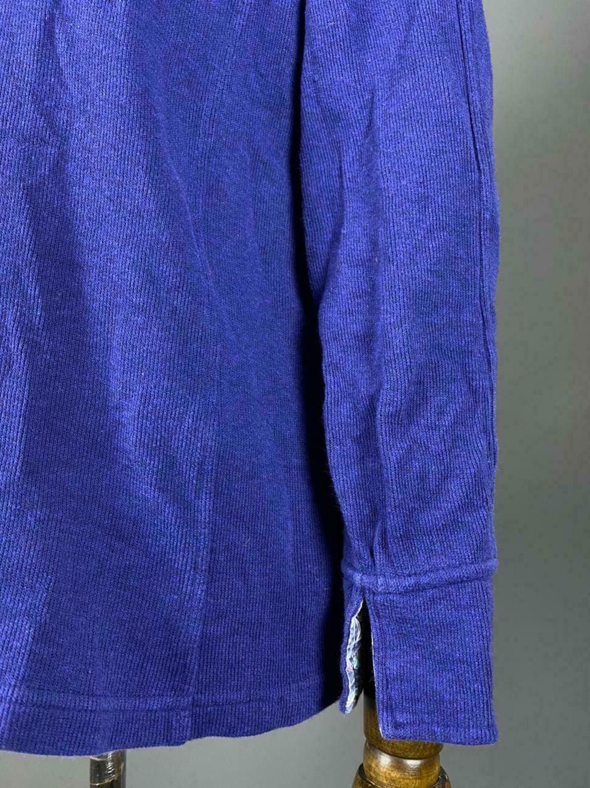 Orvis Men Orvis Blue High Neck 1/4 Zip Long Sleeve Sweater Size L Size US L / EU 52-54 / 3 - 5 Thumbnail