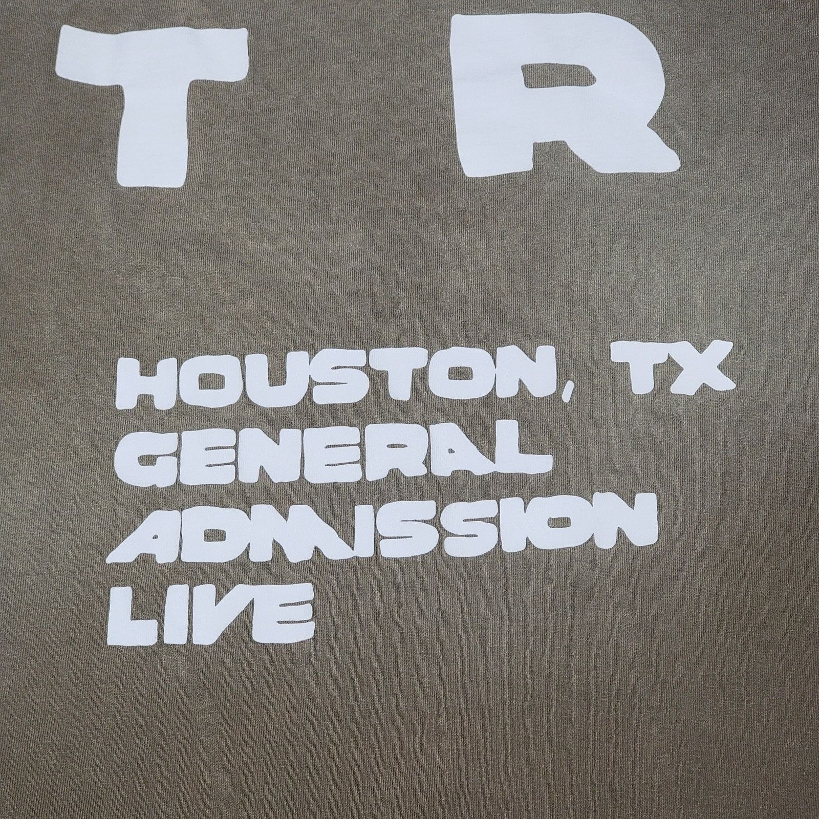 Astro World Tee (Cactus Jack) General Admission Live - XXL