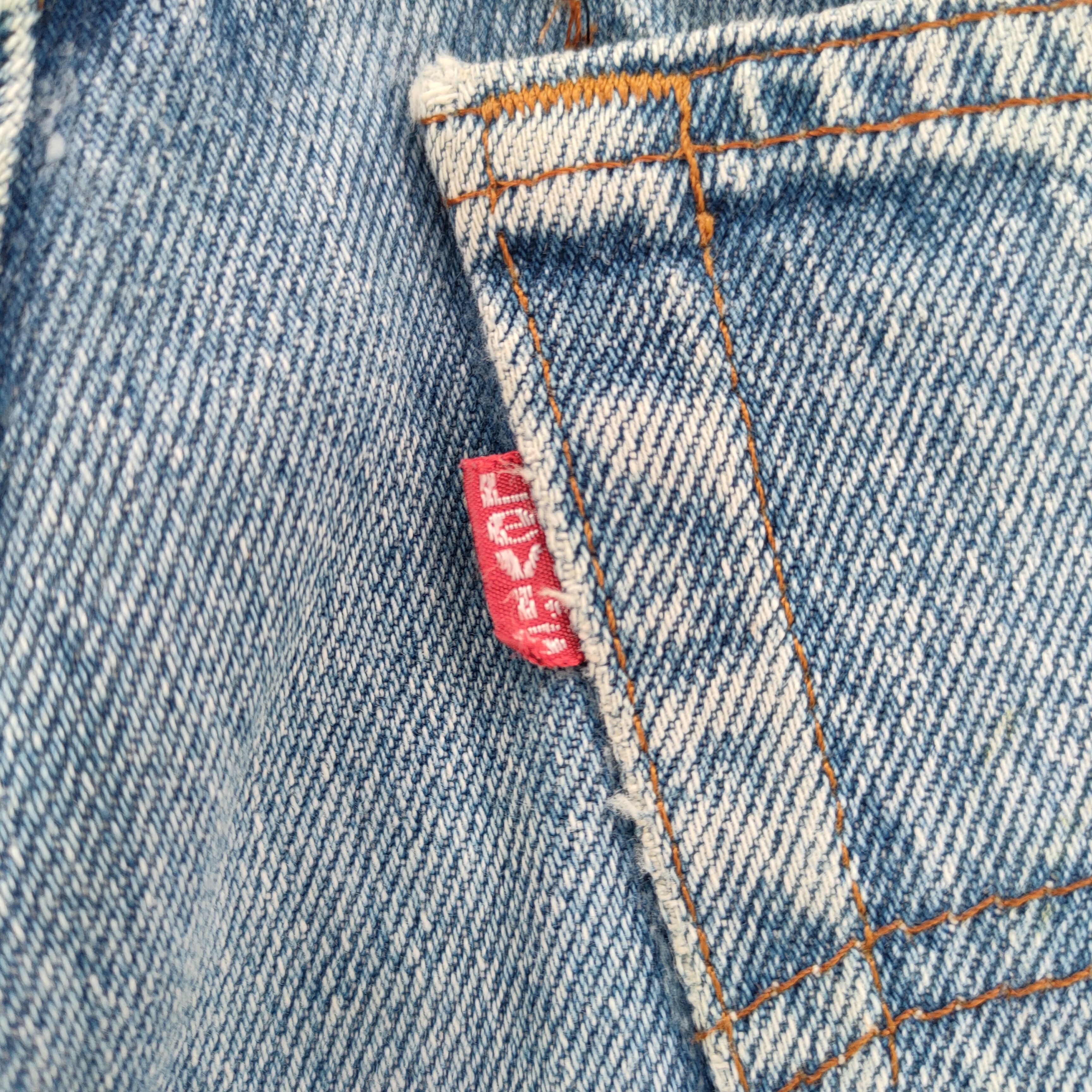 Levi's Vintage Clothing VINTAGE 80' LEVI'S 501 USA WOMAN FADED DENIM JEANS PANTS Size US 28 / EU 44 - 12 Thumbnail