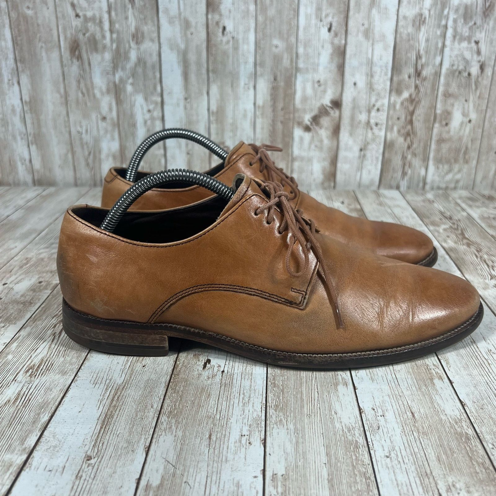 Cole Haan Cole Haan leather Oxford nik3 air heel tan Mens 8.5 Size US 8.5 / EU 41-42 - 1 Thumbnail