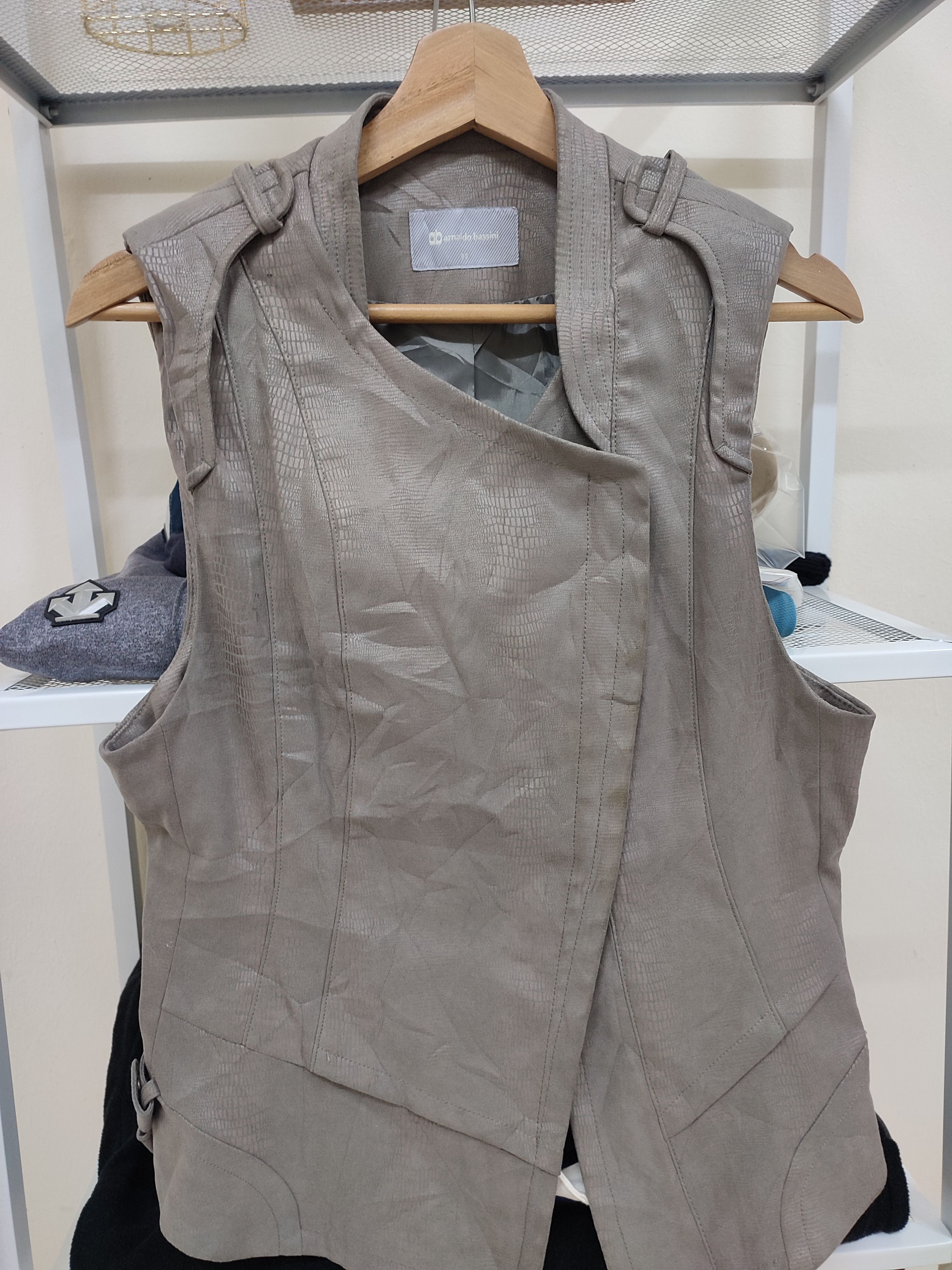 Japanese Brand ARNALDO BASSINI PUNK VEST Size US S / EU 44-46 / 1 - 3 Thumbnail