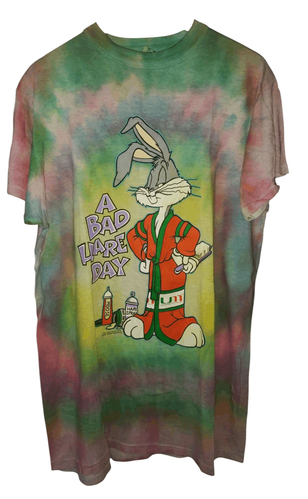 Cartoon Network Vintage Tye Dai Bugs Bunny 90s Tshirt Size US XXL / EU 58 / 5 - 1 Thumbnail