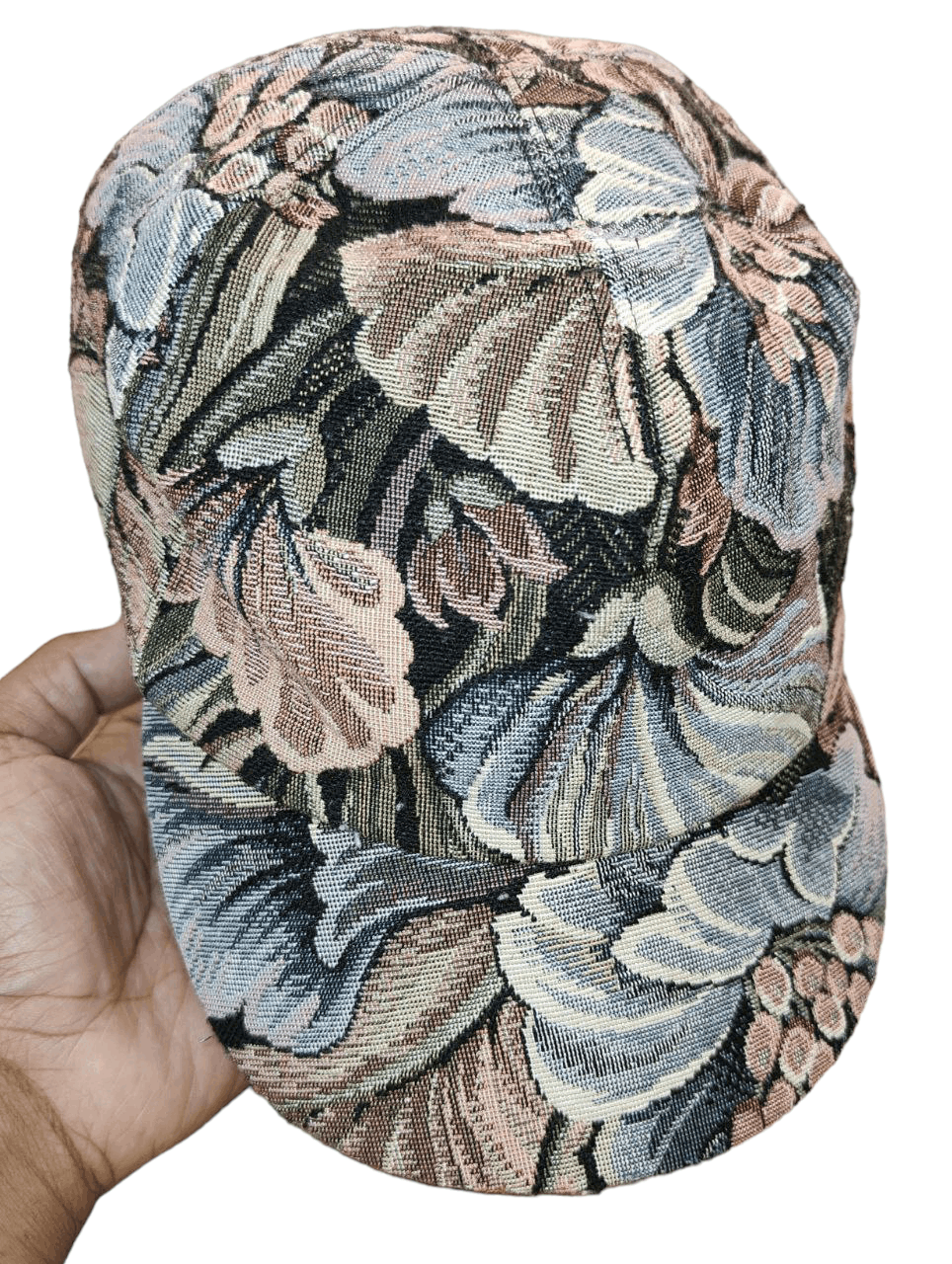 image of Ca4La Floral Cap in Brown, Men's