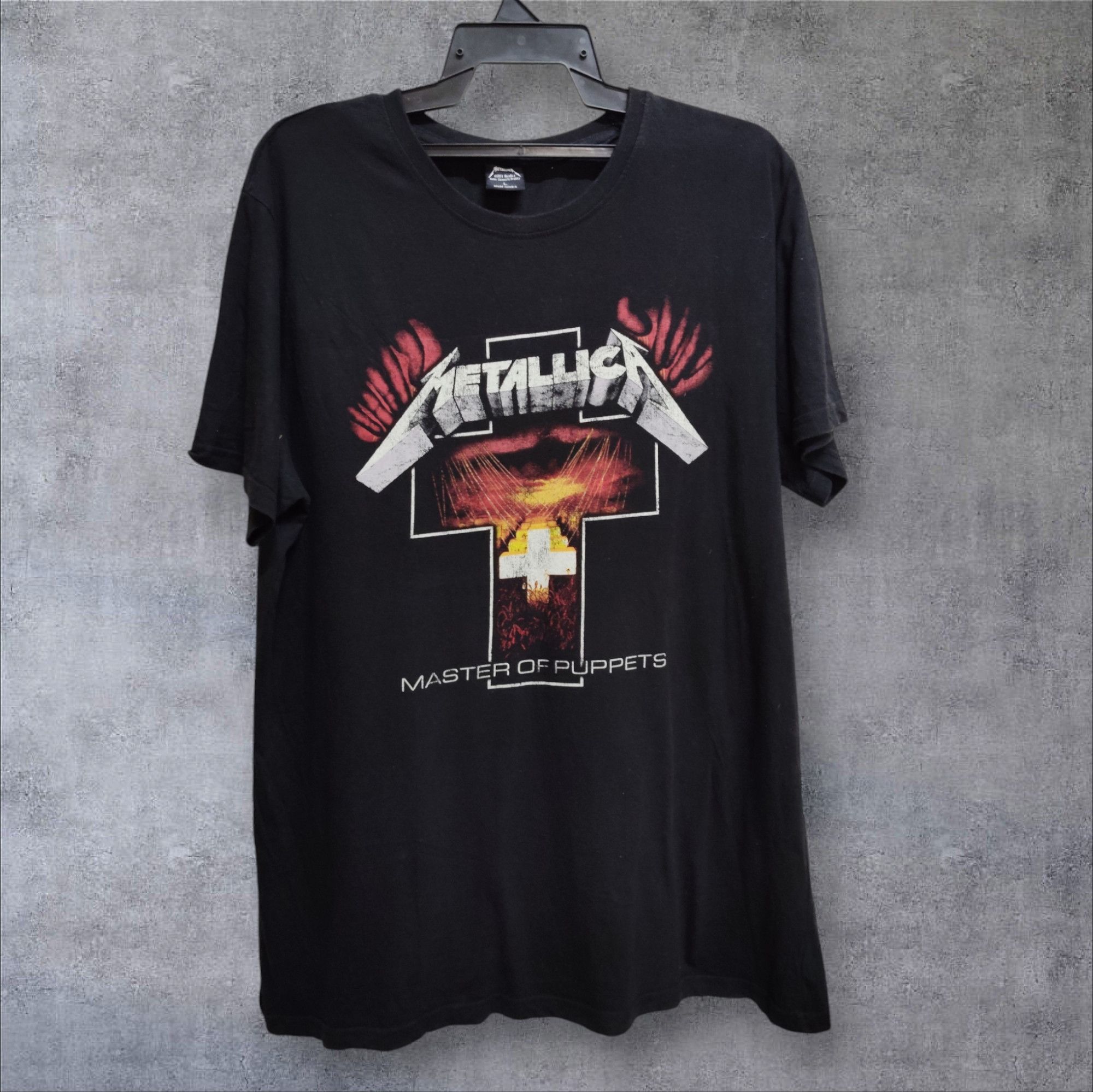 Band Tees METALICA MASTER OF PUPPETS ORIGINAL MERCHANDISE Size US L / EU 52-54 / 3 - 1 Thumbnail