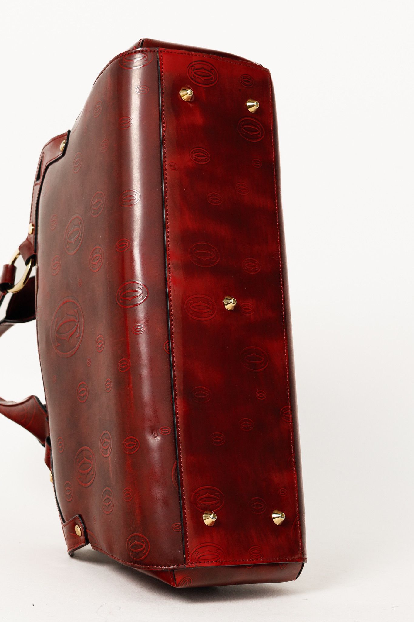 Cartier Cartier Marcello Red Happy Birthday Leather Shoulder Bag Size ONE SIZE - 5 Thumbnail