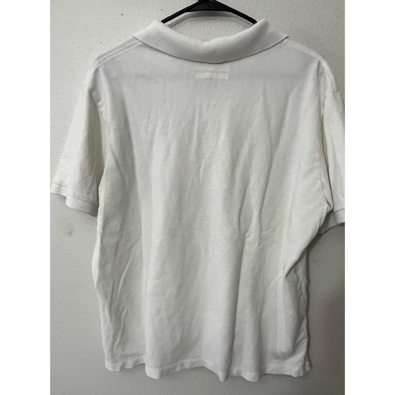 Eddie Bauer Eddie Bauer Golf Polo Shirt XL White Short Sleeve Cotton Regular Fit Mens Size US XL / EU 56 / 4 - 2 Thumbnail