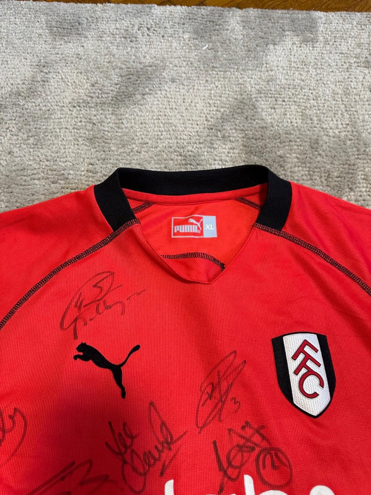 Puma Clark #10 Puma Fulham 2003-04 3R Shirt Football Shirt Jersey Size US XL / EU 56 / 4 - 4 Thumbnail