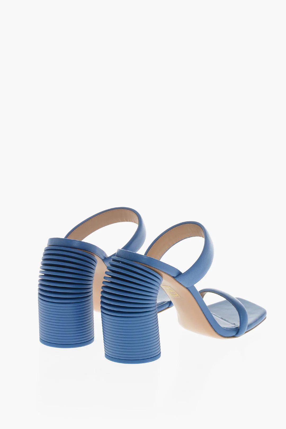 Off-White og1mm0426 Leather Sandals in Blue Size US 7 / IT 37 - 2 Thumbnail