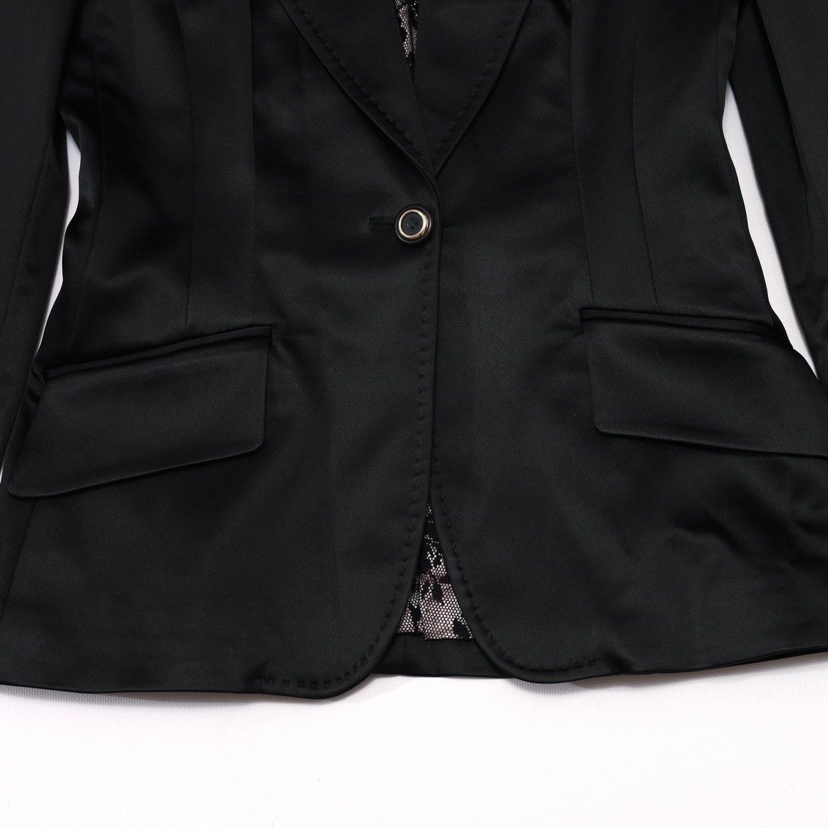 Dolce & Gabbana Dolce Gabbana Tuxedo Dinner Blazer Jacket Black Size M / US 6-8 / IT 42-44 - 3 Thumbnail