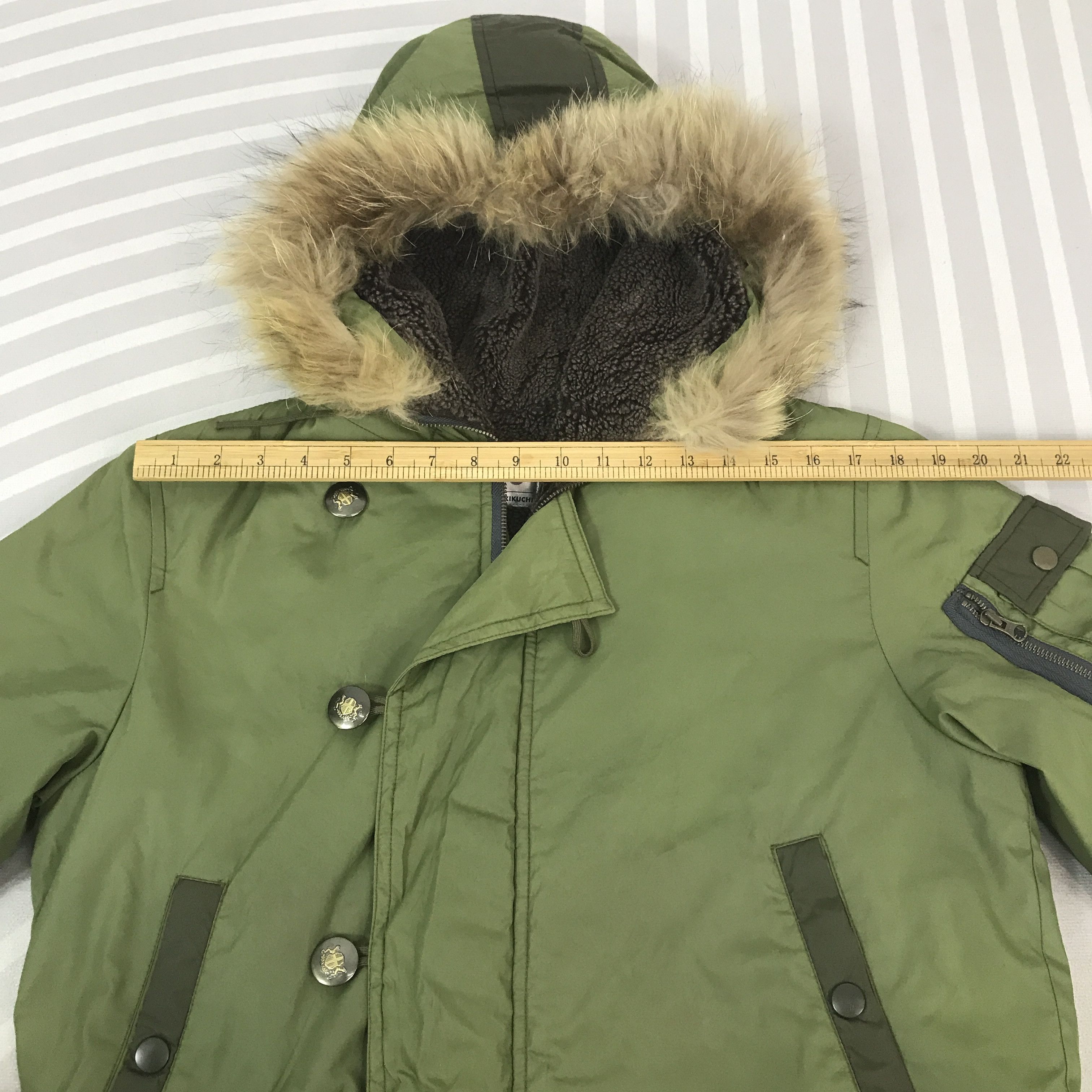 Takeo Kikuchi Takeo Kikuchi fur hoodie design bomber Jacket K65B11 Size US L / EU 52-54 / 3 - 5 Thumbnail