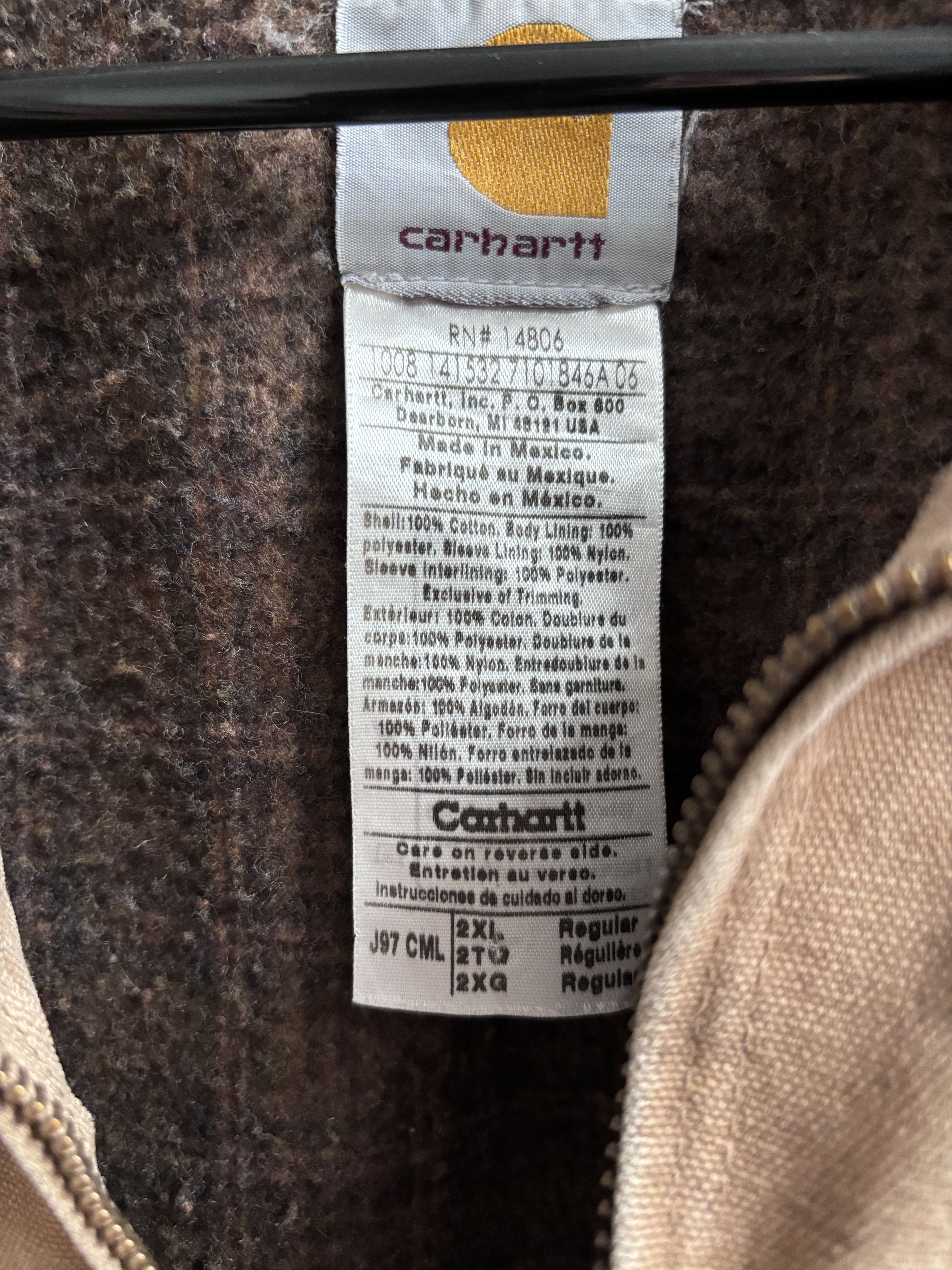Carhartt Wip Blanket-Lined Detroit Jacket Size US XXL / EU 58 / 5 - 2 Thumbnail
