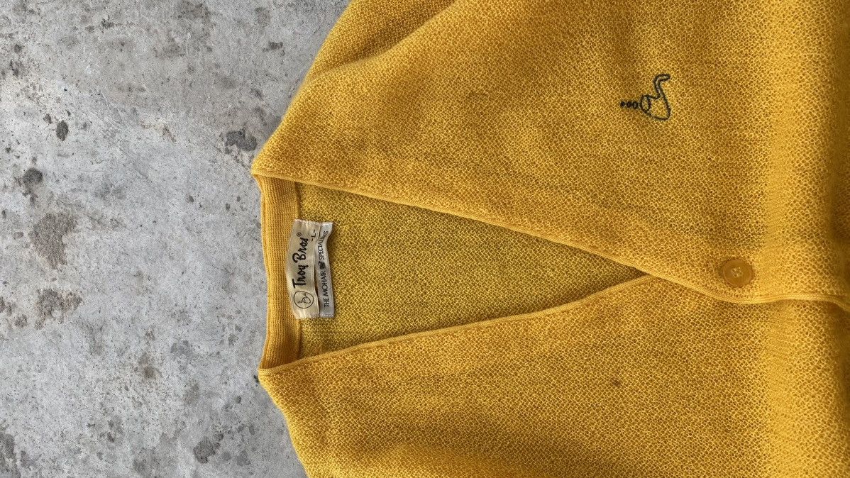 Vintage Troy Bros Mohair Knit Cardigan 70s Size US M / EU 48-50 / 2 - 5 Thumbnail