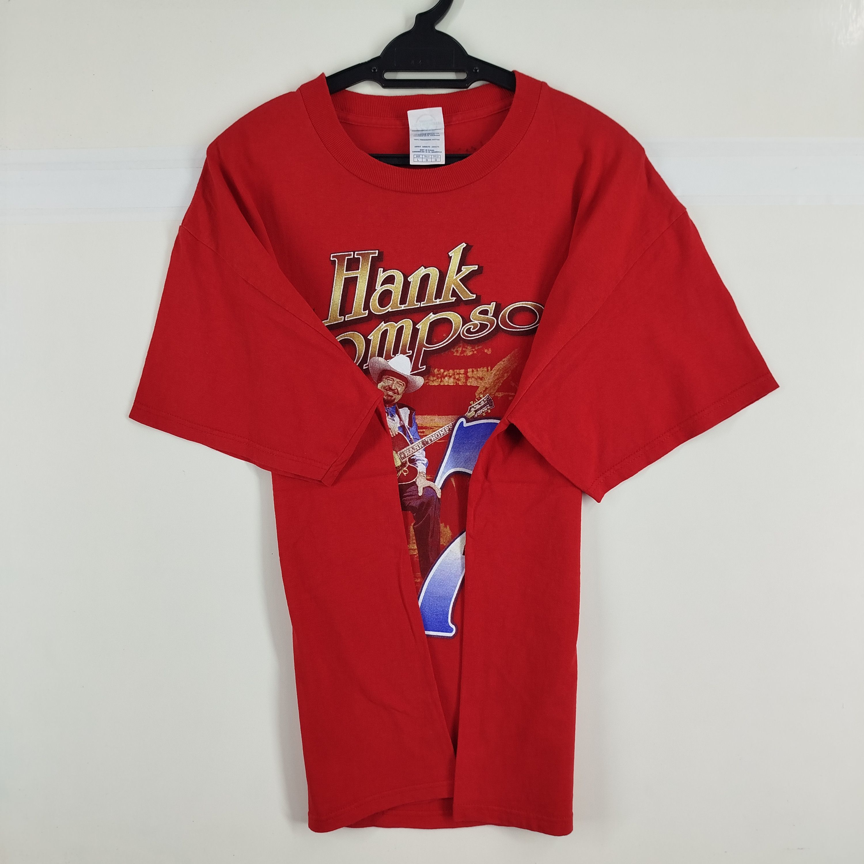 Vintage Vintage Hank Thompson Y2K Big Print Have Singnature Size US M / EU 48-50 / 2 - 3 Thumbnail