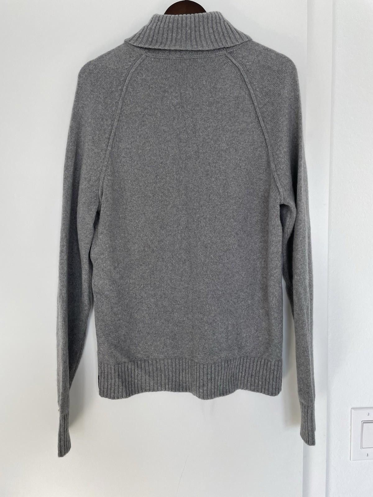 Todd Snyder Todd Snyder Nomad Cashmere Turtleneck Sweater Jumper Grey Size US L / EU 52-54 / 3 - 2 Thumbnail