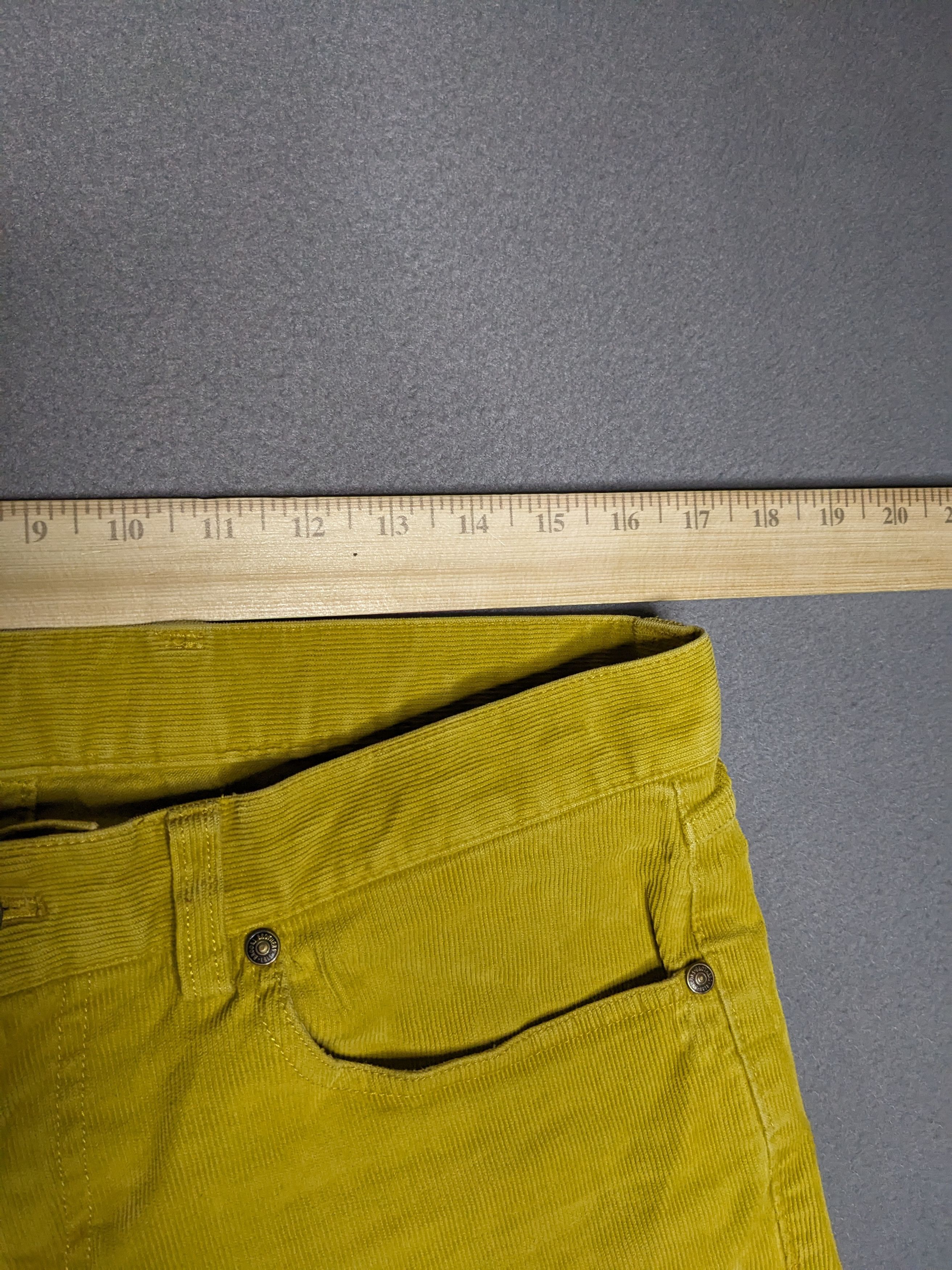 Brooks Brothers Brooks Brothers Mens Corduroy Pants 34x29 Mustard Straight Size US 34 / EU 50 - 15 Thumbnail