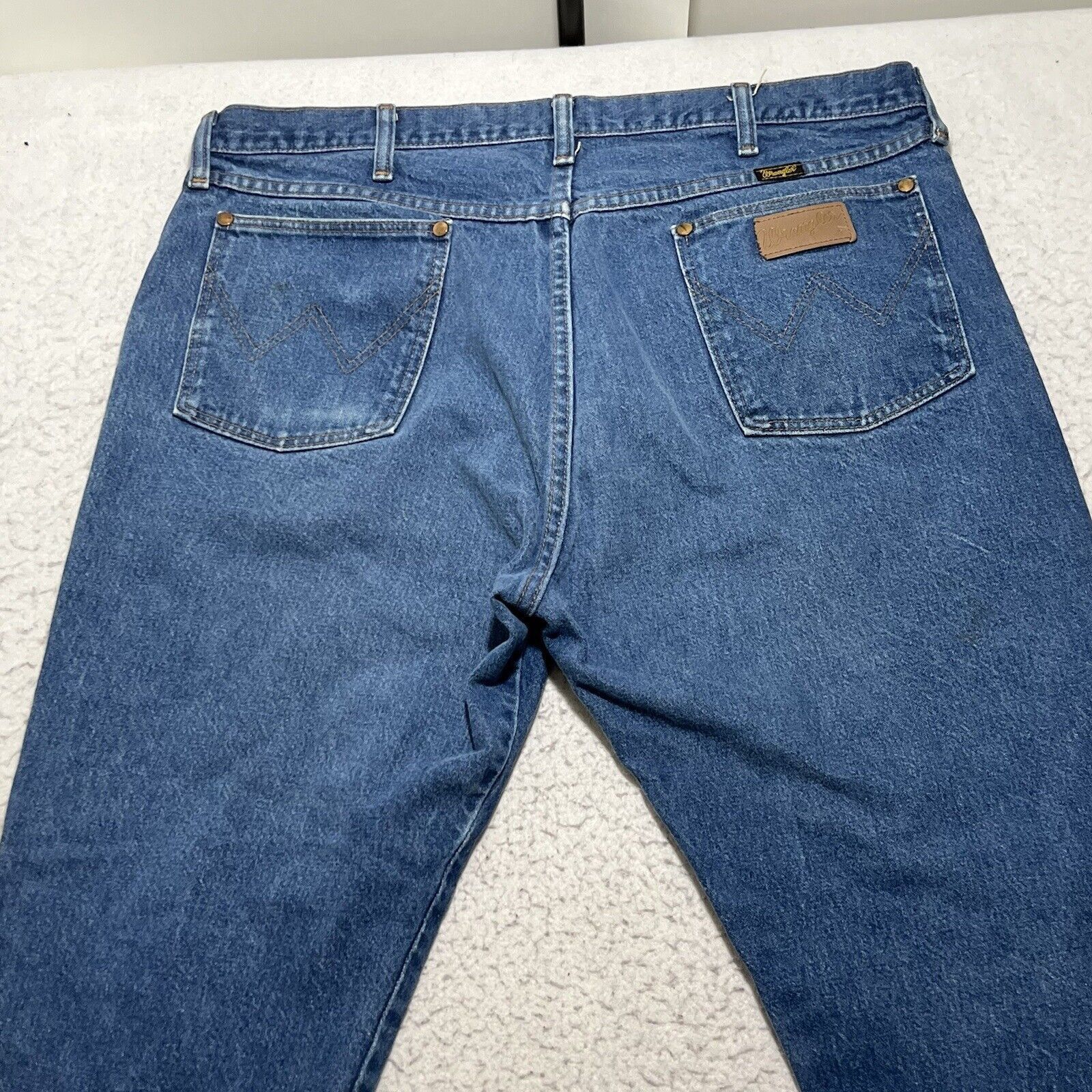 Wrangler Vintage Wrangler Western Straight Denim Blue Jeans Size US 38 / EU 54 - 7 Thumbnail