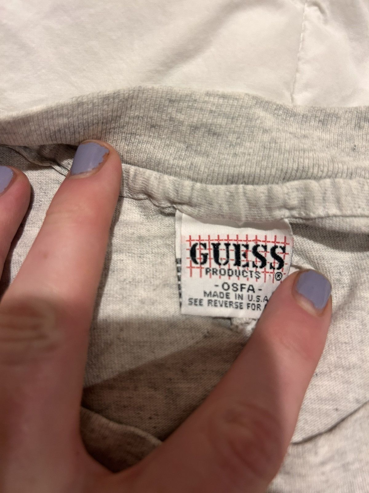 Guess Vintage 1990s Distressed Guess Shirt Size US L / EU 52-54 / 3 - 3 Thumbnail