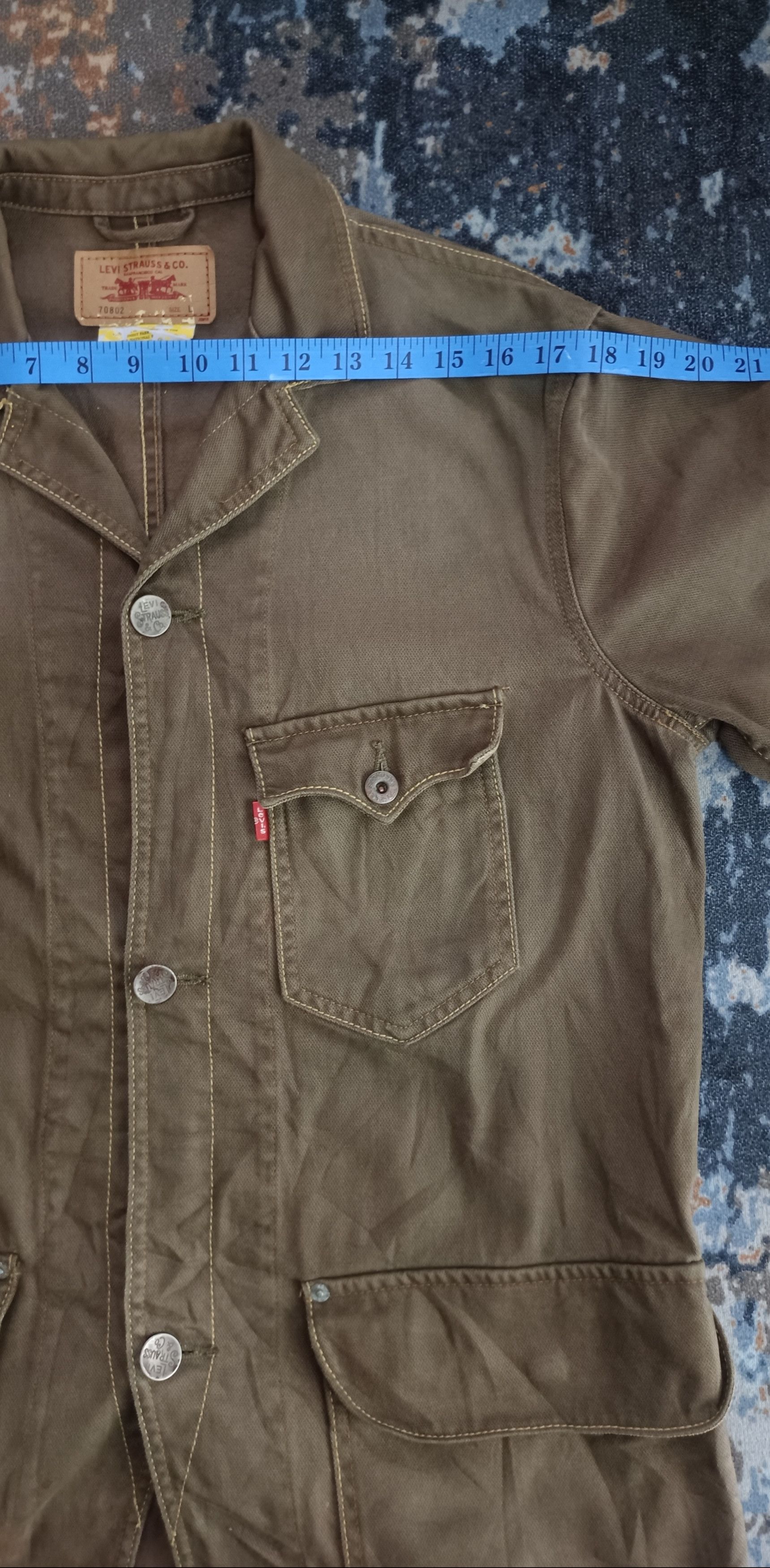 Levi's Vintage Clothing Rare Vintage🔥 Levi's Worker Western Pocket Jacket Size US L / EU 52-54 / 3 - 15 Thumbnail