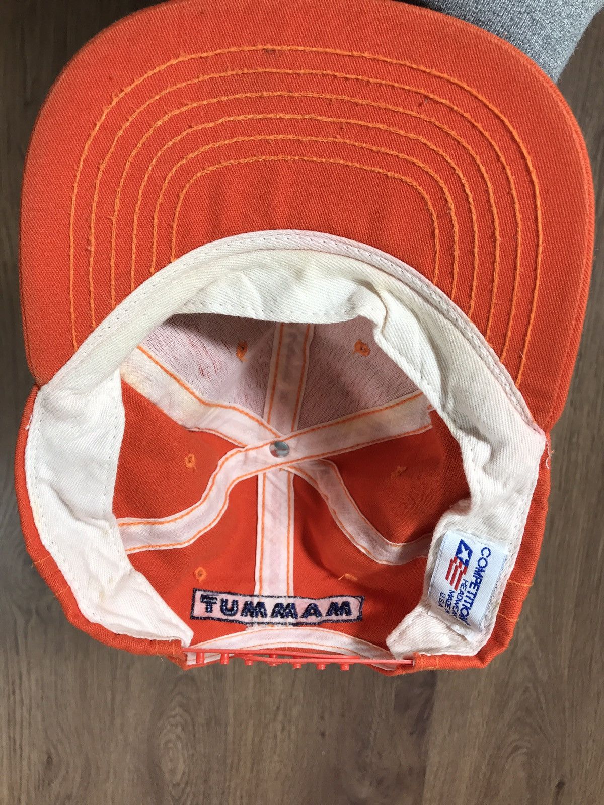 Mammut × Vintage Mammut Vintage 70s Outdoor Orange Cap Size ONE SIZE - 8 Thumbnail