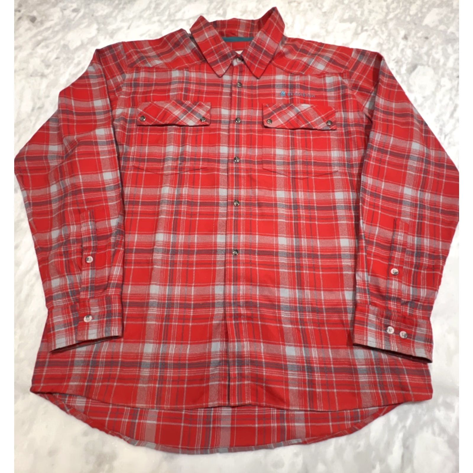 Vintage Redington Fly Fishing & Tackle Flannel Pearl Snap Shirt Men XL Long Sleeve Plaid Size US XL / EU 56 / 4 - 2 Thumbnail