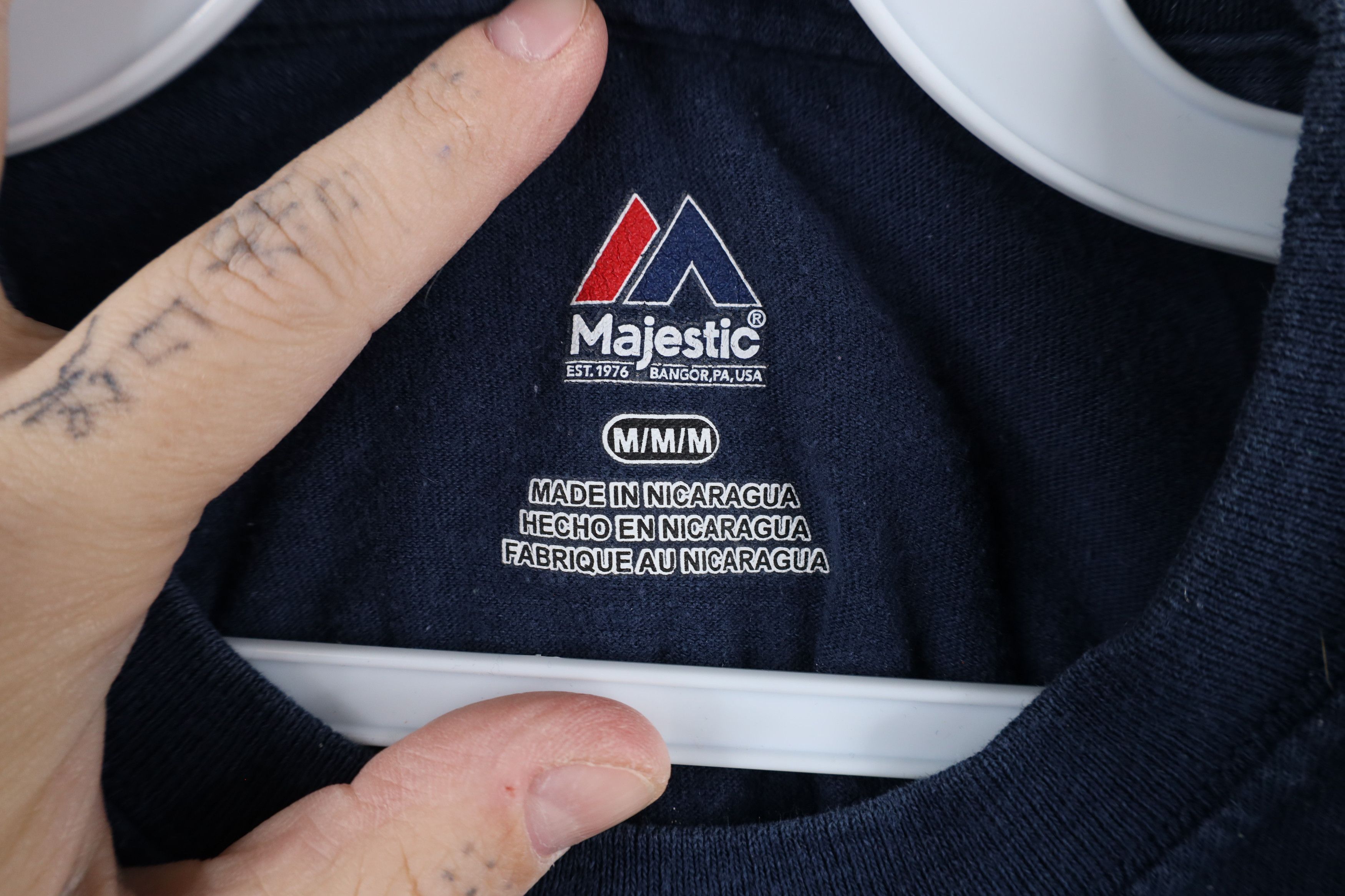 Majestic × Vintage Vintage Majestic Hall of Fame Members Detroit Tigers T-Shirt Size US M / EU 48-50 / 2 - 7 Thumbnail