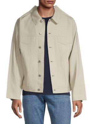 Maison Margiela o1y1124 Wool Shirt Jacket in Beige Size US M / EU 48-50 / 2 - 2 Thumbnail