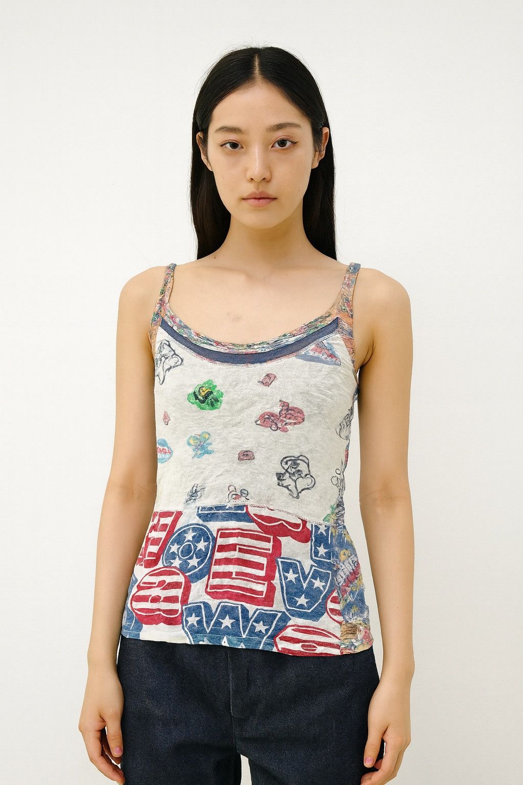 Hysteric Glamour Vintage Tank Top Hysteric Glamour Size ONE SIZE - 1 Thumbnail