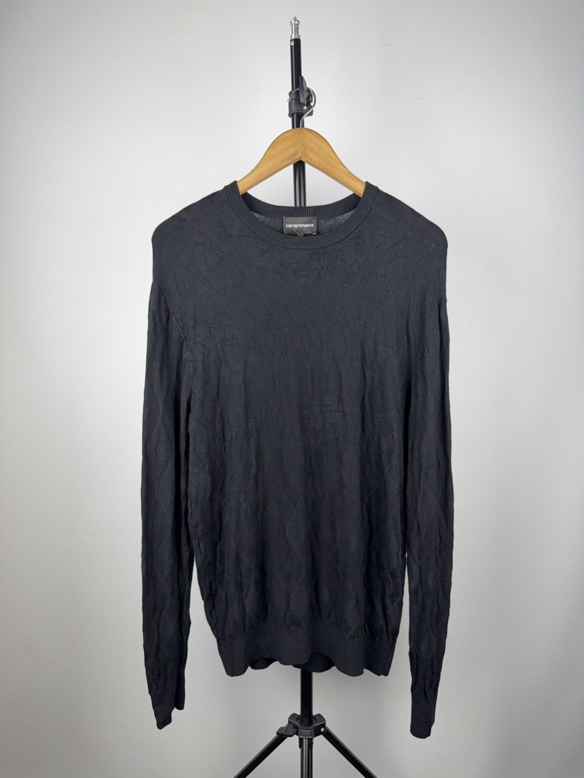 Emporio Armani Luxury Designer Retro Style Emporio Armani Sweater Size US M / EU 48-50 / 2 - 1 Thumbnail