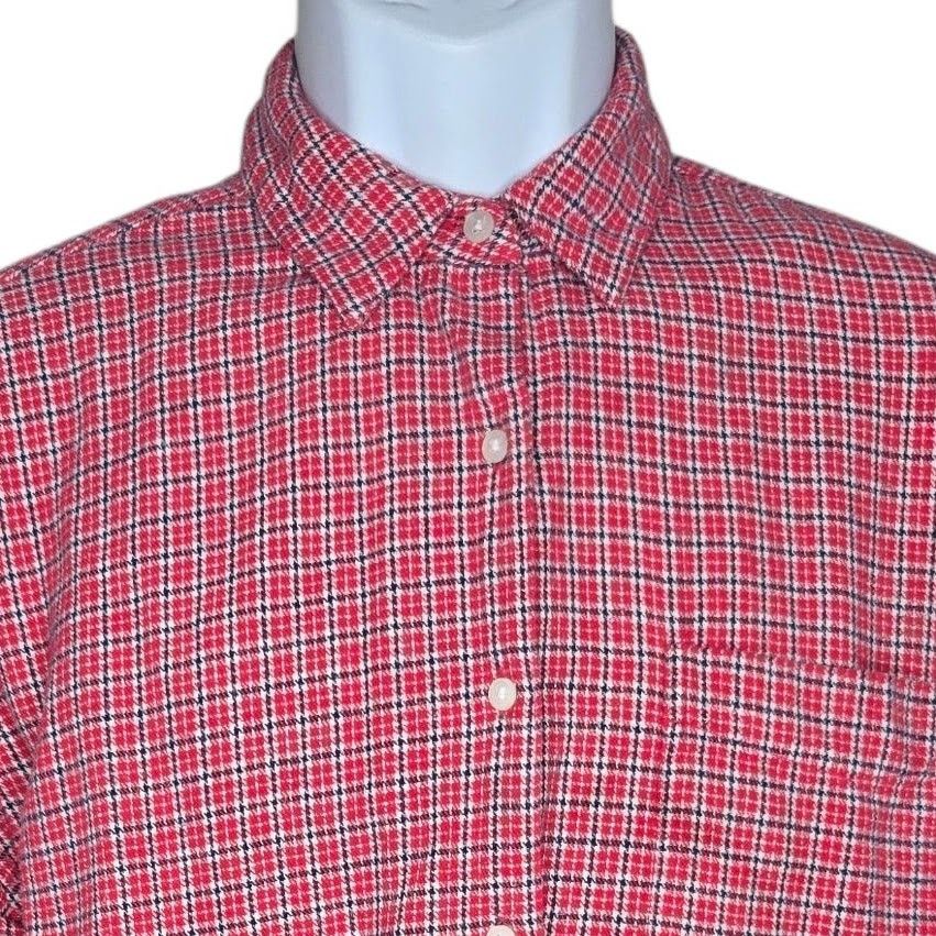 Brooks Brothers Brooks Brothers Womens Vintage Plaid Shirt Flannel Size M / US 6-8 / IT 42-44 - 2 Thumbnail