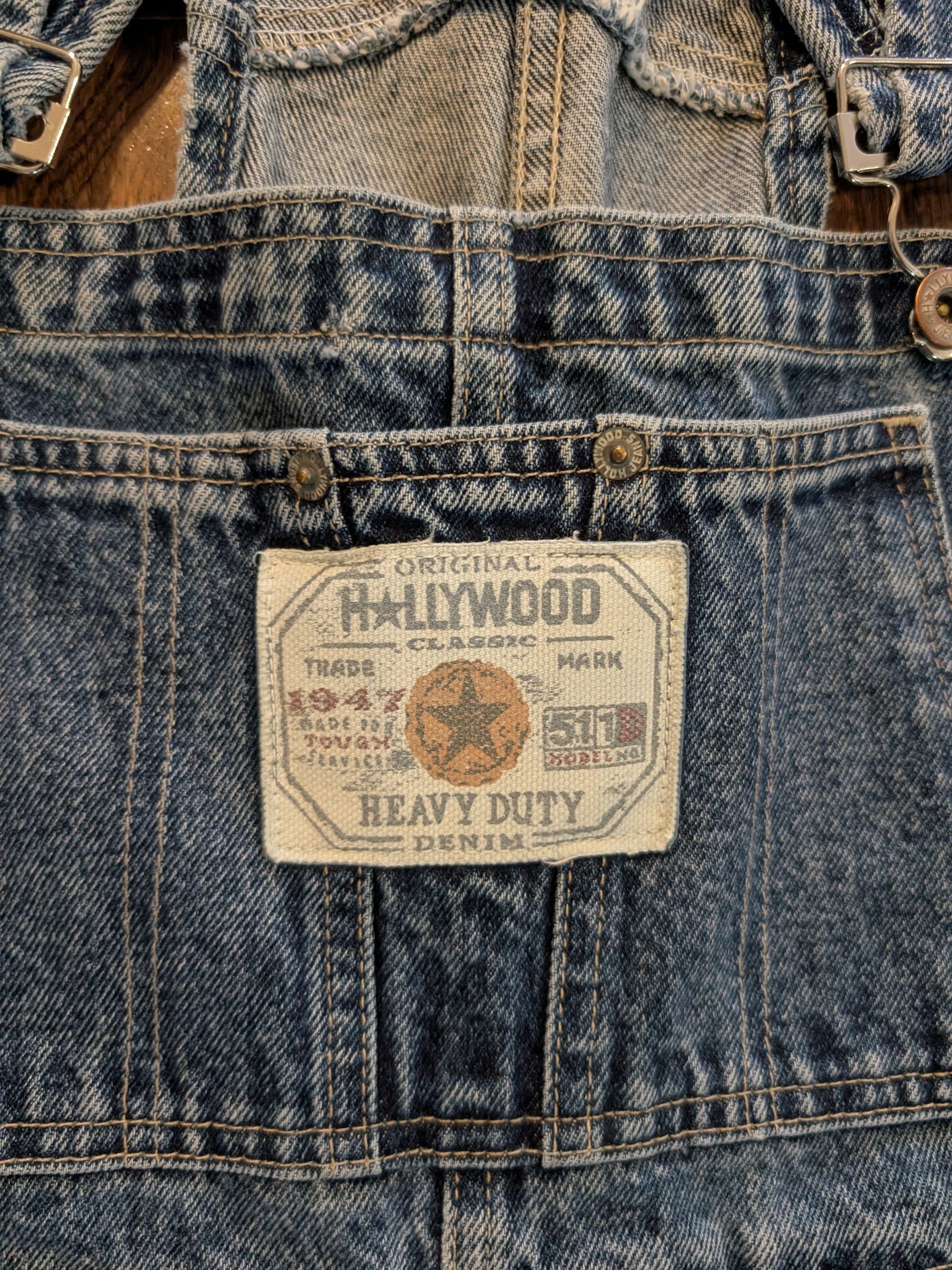 Other Vintage Hollywood Jeans Overalls Made in Canada - Size S Size US 38 / EU 54 - 3 Thumbnail
