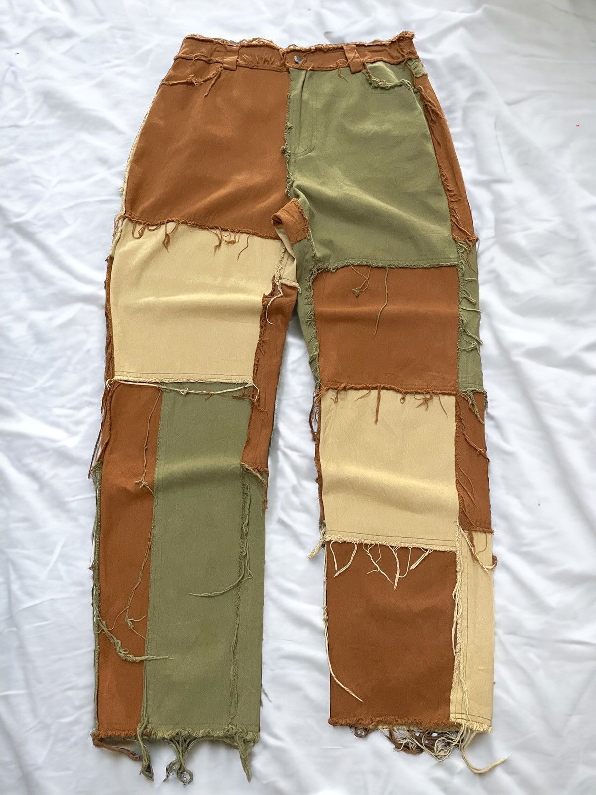 Hysteric Glamour × Japanese Brand Military Style Patchwork Layered Japanese Pants Size US 30 / EU 46 - 1 Thumbnail
