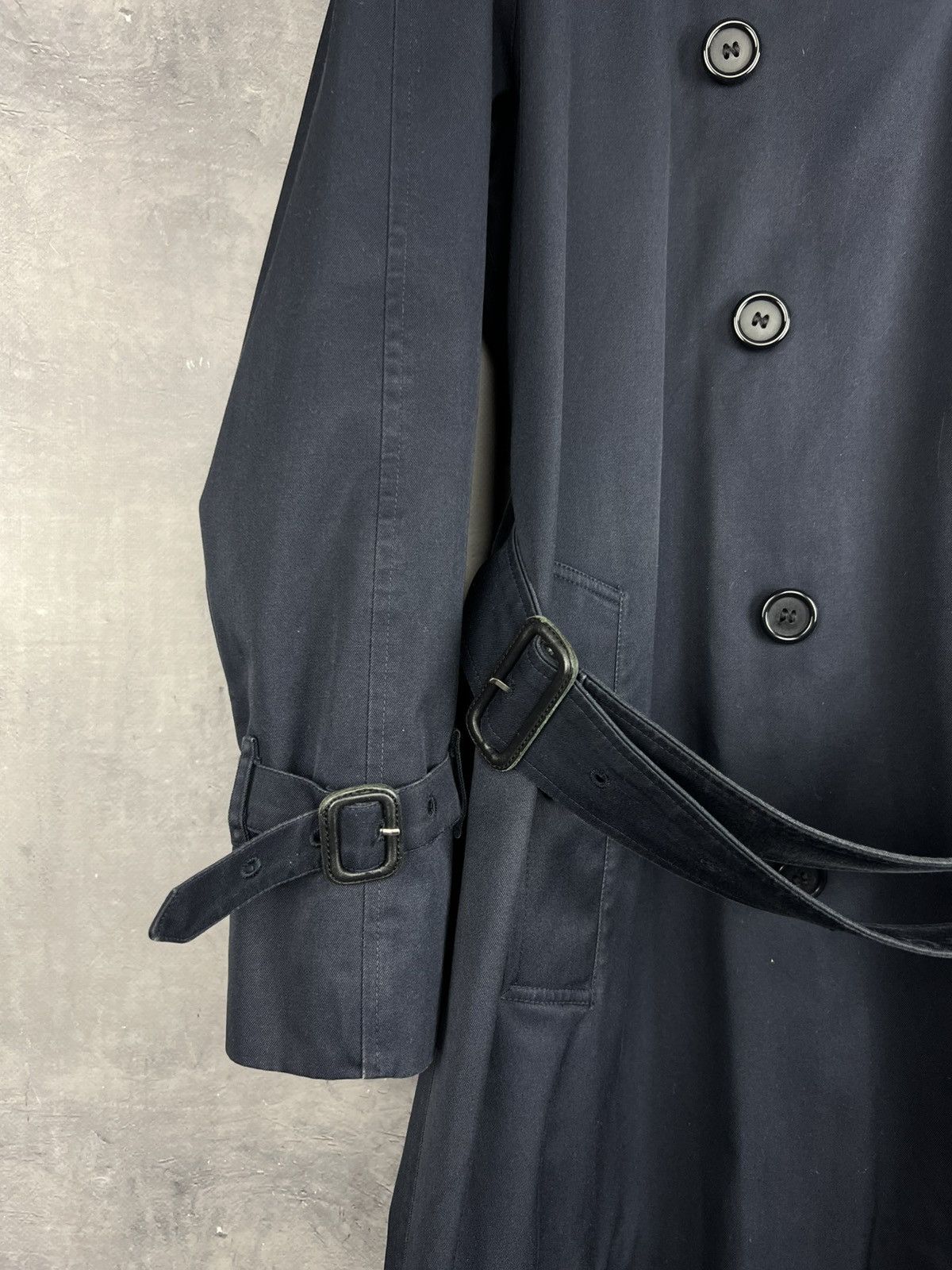Burberry Vintage Burberrys Nova Check Double Breasted Trench Coat 10 Size M / US 6-8 / IT 42-44 - 6 Thumbnail
