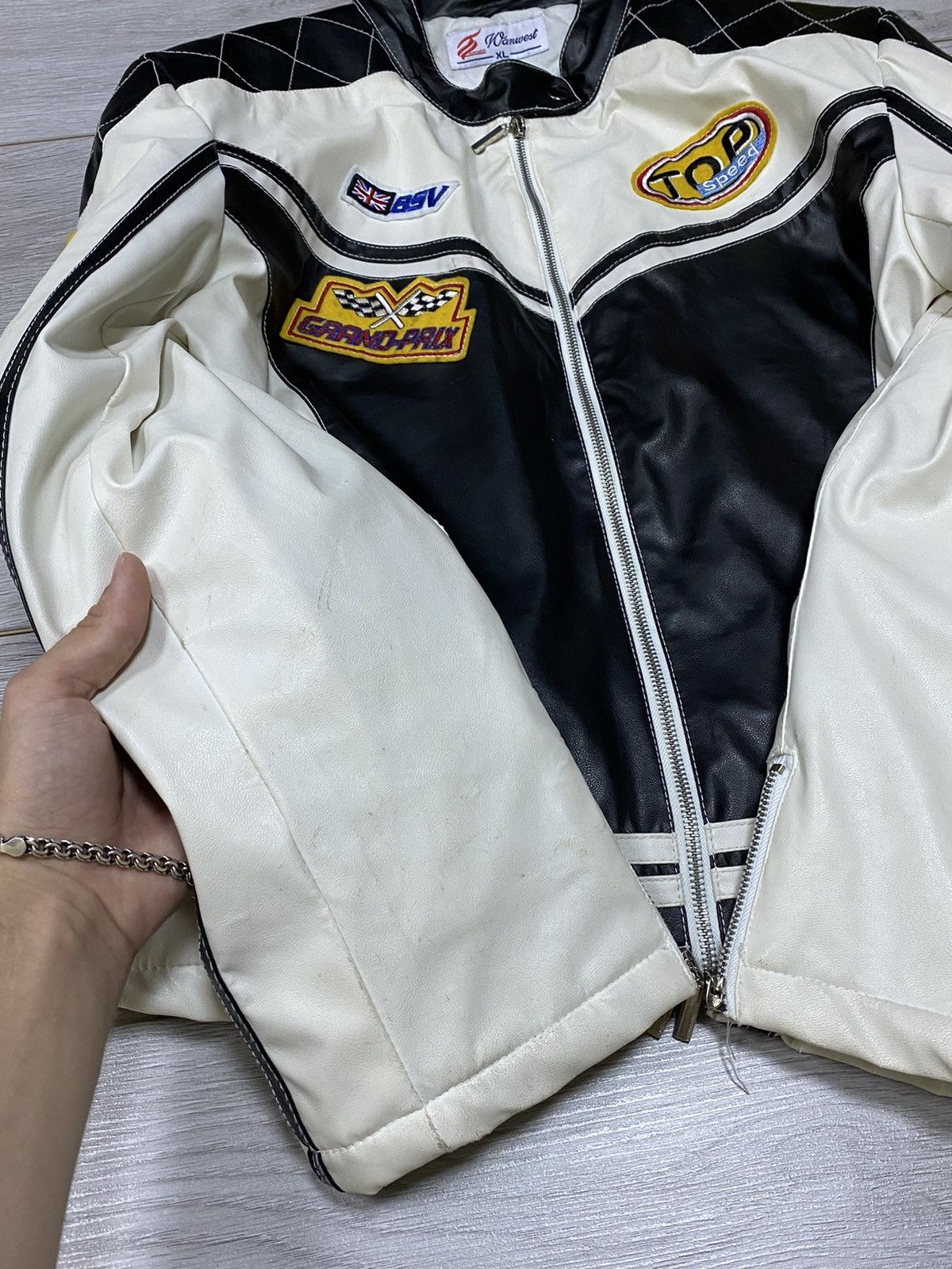 Vintage Racing Vintage Jacket Wonder Team Y2k Size US XL / EU 56 / 4 - 9 Thumbnail