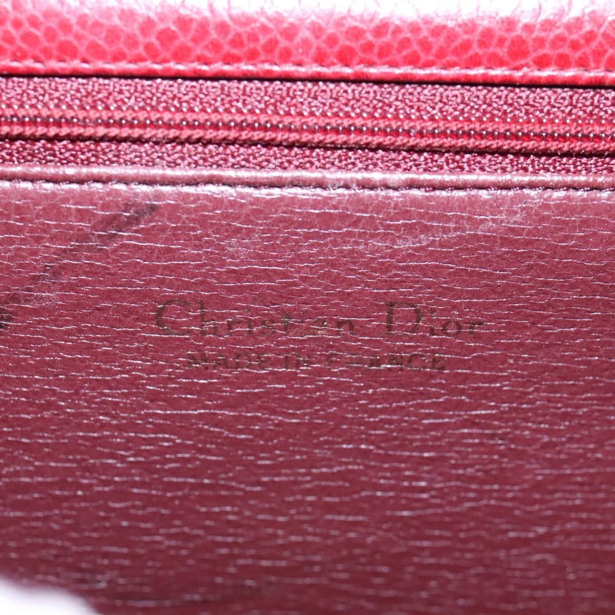 Dior DIOR Shoulder Bag Leather Gold Red Size ONE SIZE - 14 Thumbnail