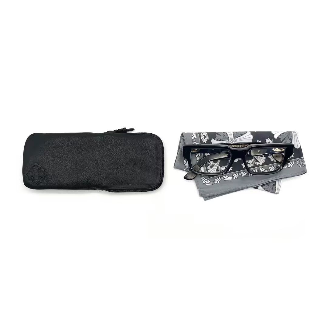 Chrome Hearts Chrome Hearts 2 Thick BK/GP Glasses Frame Size ONE SIZE - 5 Thumbnail